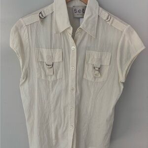Sea New York Cream Blouse